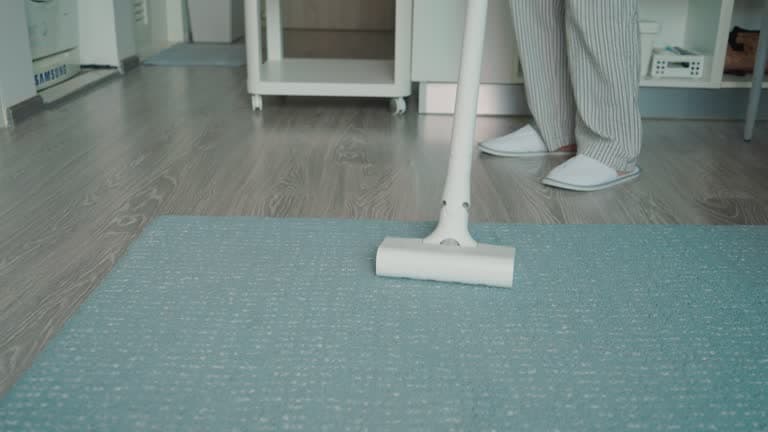 Preserve your carpets with dry cleaning—gentle yet effective for long-lasting freshness.